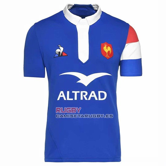 Camiseta Francia Rugby 2018-19 Azul